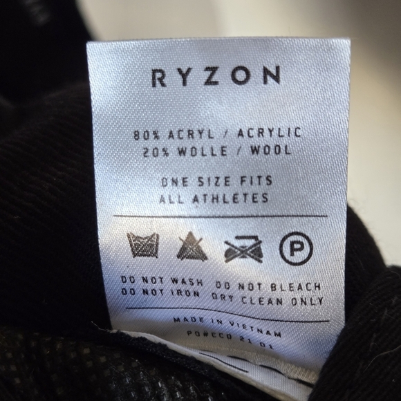 NEW Ryzon Aura Series Wool Blend Snapback Cap O/S - Picture 7 of 10